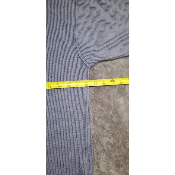 Free People Sz XS Softly Structured Knit Tunic Sweater Gray Oversized C6-25 - Picture 3 of 9